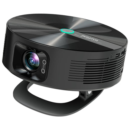 WZATCO Yuva Aura, Native 1080P, Auto Focus & Keystone, 4K Support, 10500 Lumens, 180" Screen | Android 9.0 with Netflix, Prime etc | WiFi 6 & BT | Dust Proof | HDMI ARC, Black