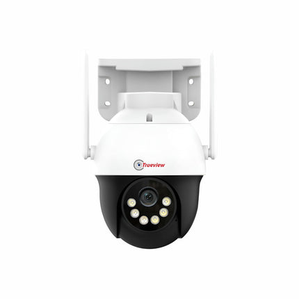 Trueview WiFi 3MP Mini Pan-Tilt-Zoom CCTV Camera | STQC Certified | Indoor & Outdoor Security Camera | Color Night Vision | Cloud & SD Card Storage up to 256GB | Two-Way Talk