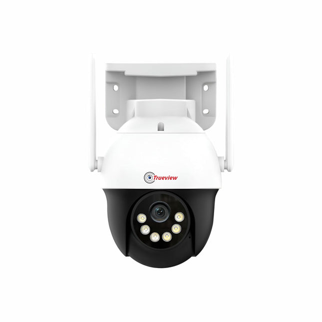 Trueview WiFi 3MP Mini Pan-Tilt-Zoom CCTV Camera | STQC Certified | Indoor & Outdoor Security Camera | Color Night Vision | Cloud & SD Card Storage up to 256GB | Two-Way Talk