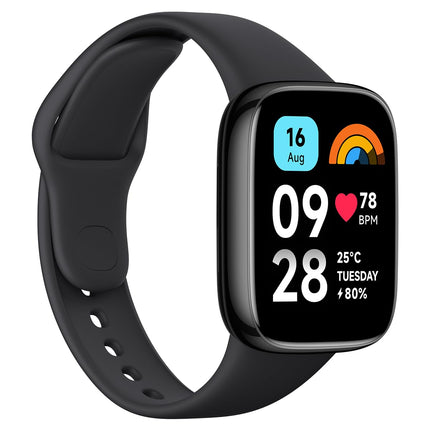 Redmi Smart Watch 3 Active | 1.83 Inch Big LCD Display, 5ATM Water Resistant, 12 Days Battery Life, GPS, 100+ Workout Mode, Heart Rate Monitor, Full Scale Fitness Tracking.