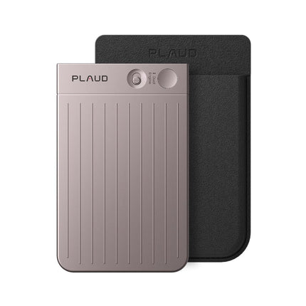 Plaud Note AI Voice Recorder Device/Dictaphone w/Case App Control AI Transcribe & Summarize Support 112 Languages 64GB Digital Audio Recorder Note Taker for Lectures Meetings Calls, Starlight
