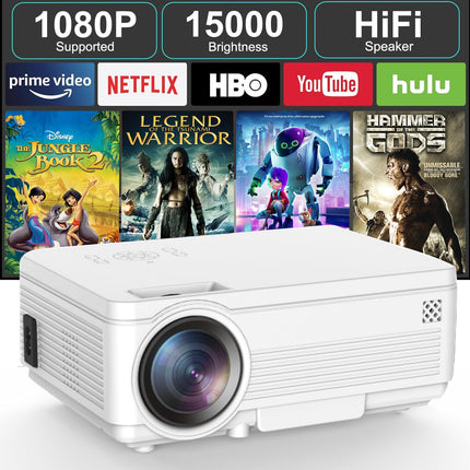 UNIGEN UNIPLAY 100 15K Lumens 1080P Full HD Projector ( Remote Missing)