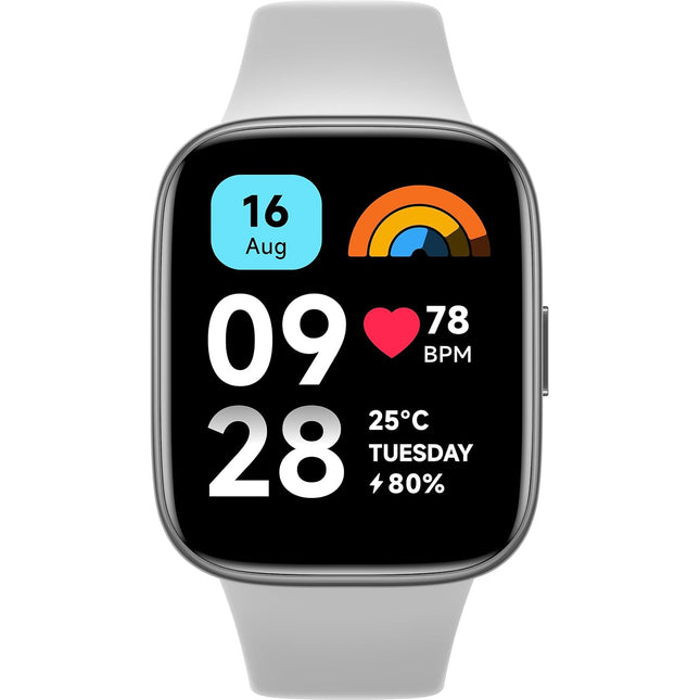 Redmi Smart Watch 3 Active | 1.83 Inch Big LCD Display, 5ATM Water Resistant, 12 Days Battery Life, GPS, 100+ Workout Mode, Heart Rate Monitor, Full Scale Fitness Tracking.