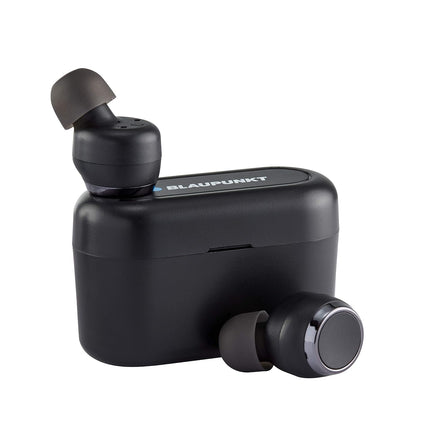 Blaupunkt Germany's BTW01 Bluetooth Truly Wireless in Ear Earbuds with Mic (Metallic Black)