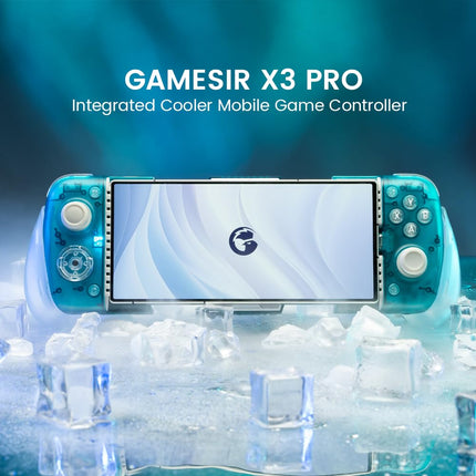 GameSir X3 Pro Moblie Game Controller Android, iPhone 15 Series, Ergonomic Design - Phone Controller, Support Zenless Zone Zero, Cloudy Gaming,Xbox Game Pass