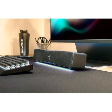 Razer Leviathan V2 X: PC Soundbar with Full-Range Drivers - Chroma RGB - USB Type C Power and Audio Delivery - Bluetooth 5.0 - for PC,-Laptop, Smartphones, Tablets & Nintendo Switch