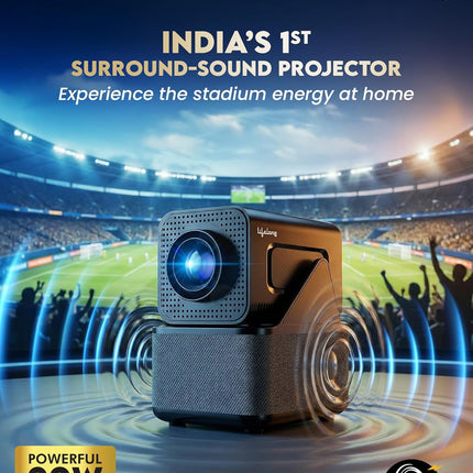 Lifelong Electronics ROAR Projector (All Mics and Remote Missing)