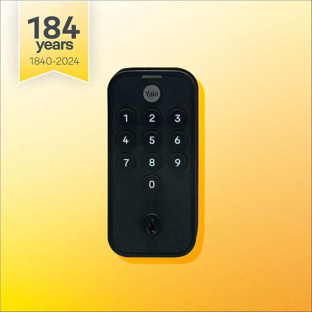 Yale Tye Digital Door Lock with Electronic Keypad for Interior/Exterior Doors | Compatible for Home, Office, Hotel, Store Room & Garage with 35-45.5mm Door Thickness (Accessories/Mecahnical Keys Missing)