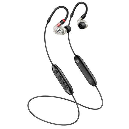 Sennheiser IE 100 Pro Wireless in‑Ear Monitors | Clear | Precision Dynamic Drivers | Detachable Cable | 20 Hz–18 kHz FR | Ideal for Musicians, Live Monitoring & Studio Recording (509172)