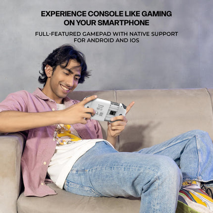 EvoFox Deck 2 Smartphone Gamepad with Hall Effect Triggers & Joysticks | Bluetooth Wireless Controller for Android, iOS, Windows, macOS & Nintendo Switch | Key Mapping, Macro Buttons, RGB Lighting