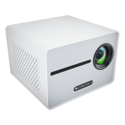 Zebronics PIXAPLAY 20 LED Projector with FHD 1080p, HDMI, USBx2, Aux Out, Bluetooth v5.1, Upto 431 cm Screen Size, Built-in-Speaker, 3000 Lumens and a Compact Design