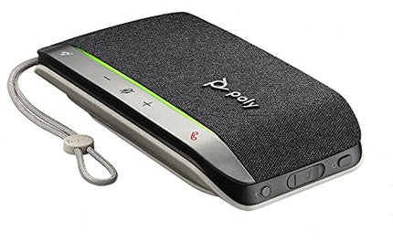Poly by Plantronics - Sync 20 USB-A Smart Speakerphone. Personal Portable with Noise & Echo Reduction. Connect Mobile via Bluetooth & PC/Mac via USB-A Cable. Works with Teams, Zoom & More (216866-01)