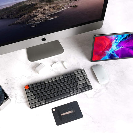 Keychron K3 Version 2, 84 Keys Ultra-Slim Wireless Bluetooth/USB Wired Mechanical Keyboard (Ten Keys Missing)