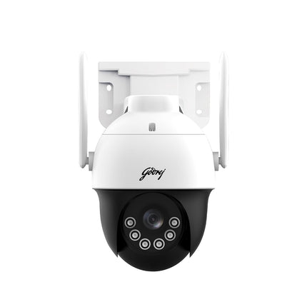 Godrej 3MP Smart 4G Mini PT CCTV Camera | EVE Pro 4G Mini PT | Night Vision | 360° View | AI Human Tracking | Motion Detection | Outdoor Camera | 2-Way Talk | 256GB SD Card Support | Alexa Support