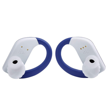 JBL Endurance Peak True Wireless in Ear Headphones with 28 Hours Playtime, Touch Controls, Stereo Calls & IPX7 Waterproof Design (Blue)