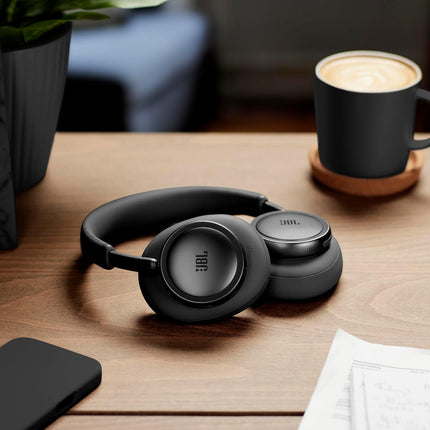 JBL New Live 780NC, Advanced Noise Cancellation 2.0 Wireless Headphones, Latest Technology (BT 6.0, Auracast, Hi-Res, LDAC, Spatial Sound, 6-mic, AI-Trained Algo) 80H Battery