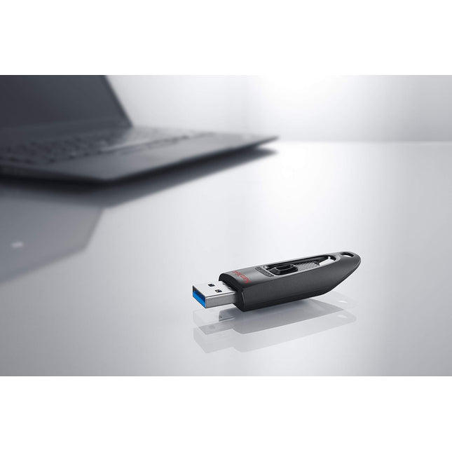 SanDisk Ultra 64GB, USB 3.0, Flash Drive, Upto 130MB/s R, Pendrive, Black, 5Y Warranty (SDCZ48-064G-I35)