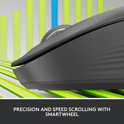 Logitech Signature M550 Wireless Mouse - for Small to Medium Sized Hands, 2-Year Battery, Silent Clicks, Bluetooth, Multi-Device Compatibility