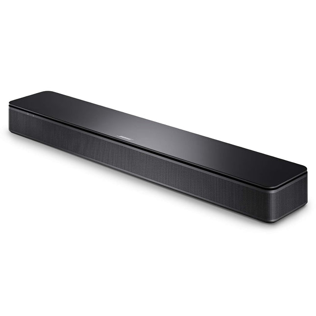 Bose TV Speaker- Small Soundbar for TV with Bluetooth and HDMI-ARC Connectivity, Includes Remote Control and Optical Audio Cable, Wall Mountable Black, 50 Watts