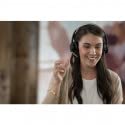 Poly by Plantronics - Voyager Focus UC with Charge Stand Bluetooth Dual-Ear (Stereo) On Ear Headset with Boom Mic - USB-A PC/Mac Compatible - Active Noise Canceling- Black