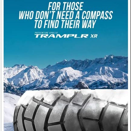 Apollo tyres 150/60% R17 66H Tramplr Xr Tubless Bike Tyre,Rear.,1