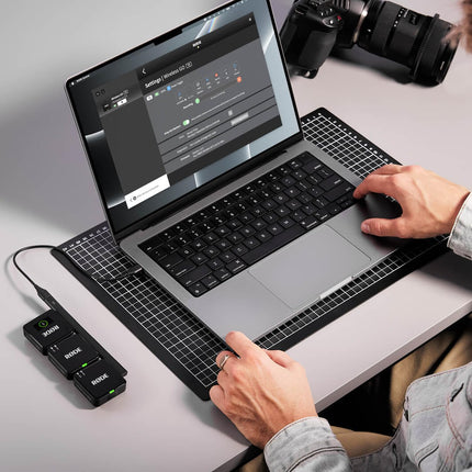 Rode Wireless GO (Gen 3) – Compact Wireless Mic – Pristine Audio, 32-Bit Float Recording, Automatic Level Control, for Phones, Cameras and Computers