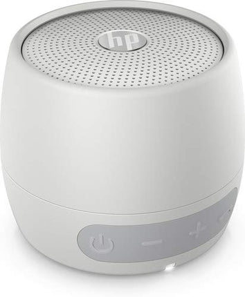 HP 360 Mono Portable Silver Bluetooth Speaker with Built-in Microphone Ip54 Dust and Water Resistance (2D801AA) - Unboxify