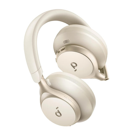 soundcore by Anker Space One Active Noise Cancelling in Ear Headphones,2X Stronger Voice Reduction,40H ANC Playtime,App Control,Ldac Hi-Res Wireless Audio,Comfortable Fit,Clear Calls,Bluetooth 5.3