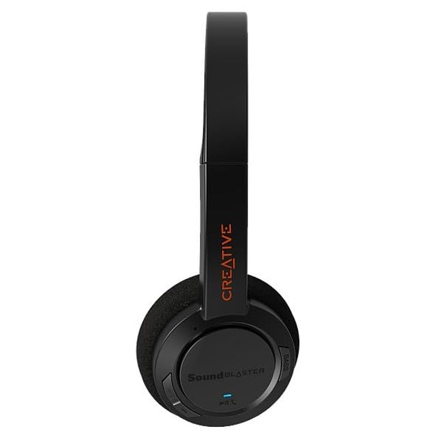 Creative Sound Blaster Jam V2 Ultralight Wireless Headset with Bt 5.0,USB-C,Aptx Low Latency,Aptx Hd,Multipoint Connectivity,Voice Detection,Noise Reduction&Up to 22 H of Wireless Playback,Over Ear