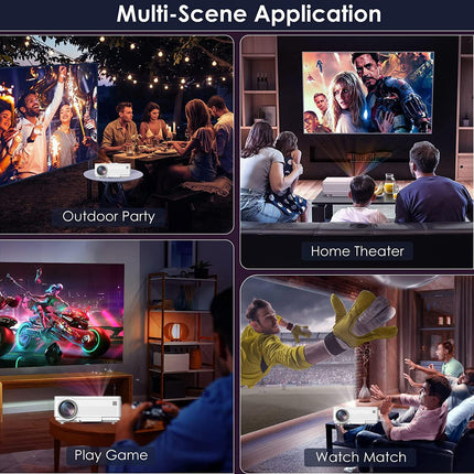 UNIGEN UNIPLAY 100 15K Lumens 1080P Full HD Projector ( Remote Missing)