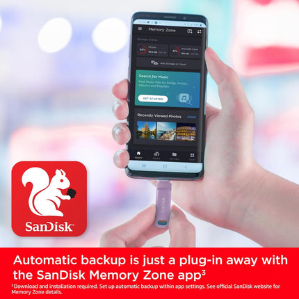 SANDISK Ultra Dual Drive Go Type-C 1TB, OTG, Upto 400MB/s, Pendrive, Lavender, 5Y Warranty (SDDDC3-1T00-I46LPD)