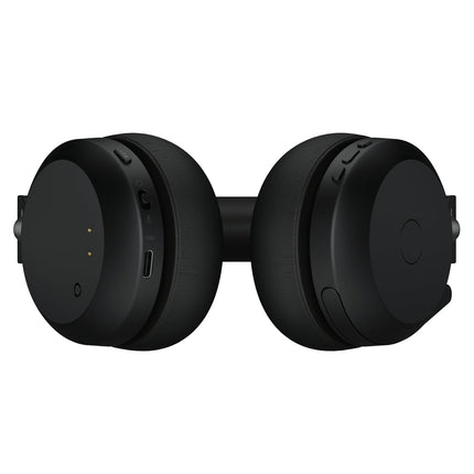 Jabra Evolve2 75 Wireless PC Headset with Charging Dock and 8-Mic Technology - Dual Foam Stereo Headphones with Advanced Active Noise Cancellation, USB-A Bluetooth Adapter and UC Compatibility - Black