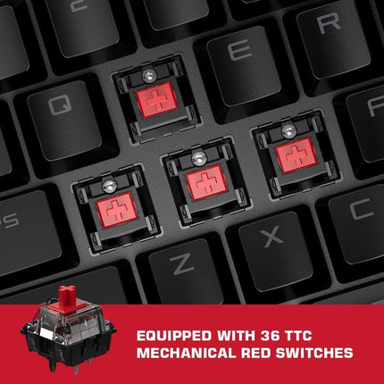 GameSir VX2 AimSwitch Gaming Keypad and Mouse Combo for Nintendo Switch Xbox Series X PS4 Xbox One Game Console, Wireless Controller Adapter with TTC Red Switch Keyboard for PUBG/Fortnite/COD