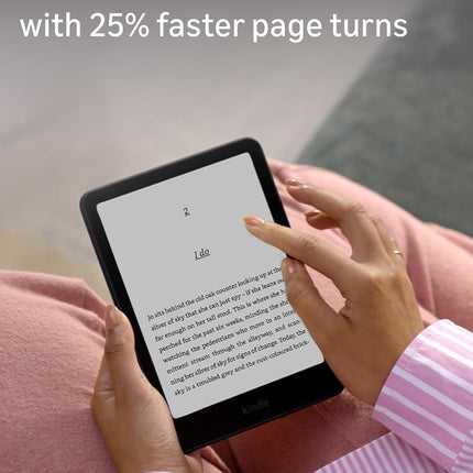 Kindle Paperwhite (16 GB) – Our fastest Kindle ever, with new 7" glare-free display and weeks of battery life