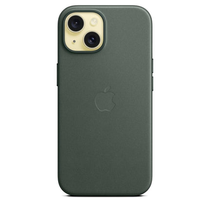 Apple iPhone 15 FineWoven Case with MagSafe - Evergreen