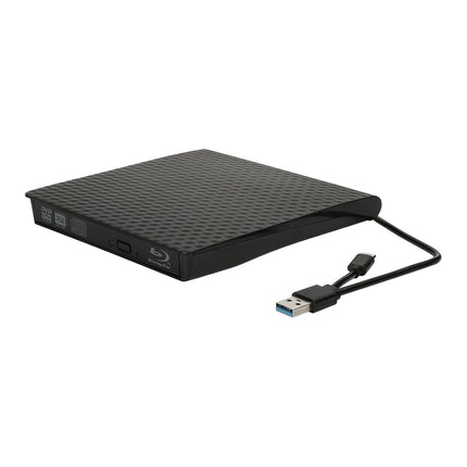 Verbatim 66718 External Slimline Blu-ray Writer USB 3.2 Gen 1 for M Disc/BluRay/DVD/CD Writer