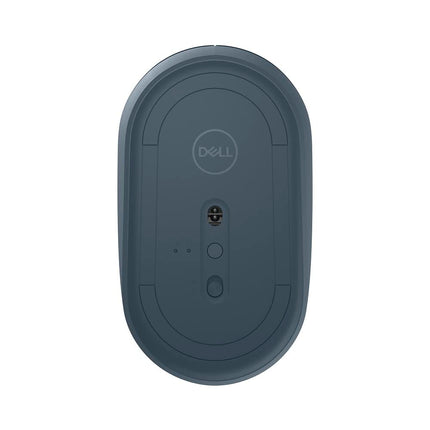 Dell Mobile Wireless Mouse - MS3320W, Wireless - 2.4 GHz, Bluetooth 5.0, Optical LED, Mechanical Scroll, 1600 DPI, 3-Buttons - Midnight Green