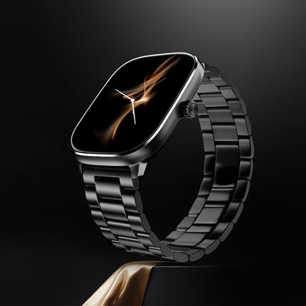 Noise New Macro Smart Watch with 2.0” HD Display,Metallic Finish BT Calling, Functional Crown, 7 Days Battery Life, Sleep Tracking, 200+ Watch Faces (Elite Silver)