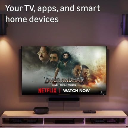 Amazon Fire TV Cube | Hands-free streaming device with Alexa, Wi-Fi 6, 4K Ultra HD (Without Remote and Power Adaptor)