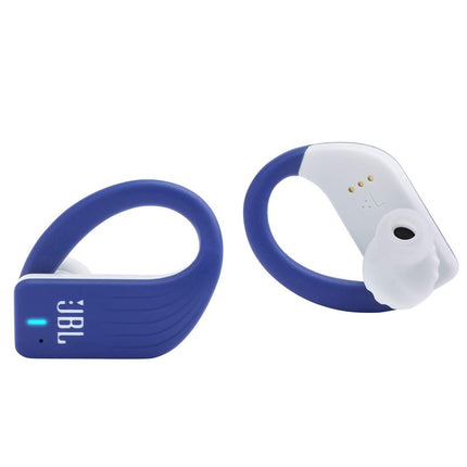 JBL Endurance Peak True Wireless in Ear Headphones with 28 Hours Playtime, Touch Controls, Stereo Calls & IPX7 Waterproof Design (Blue)