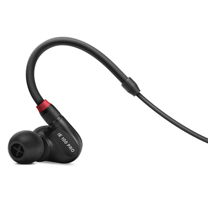 Sennheiser IE 100 Pro Wired in‑Ear Monitors | Precision Dynamic Drivers | Detachable Cable | 20 Hz–18 kHz FR | Ideal for Musicians, Live Monitoring & Studio Recording(508940)