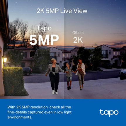TP-Link Tapo D230S1 2K 5Mp/1920p Smart Wireless Security Video Doorbell (Battery & Accessories Missing)
