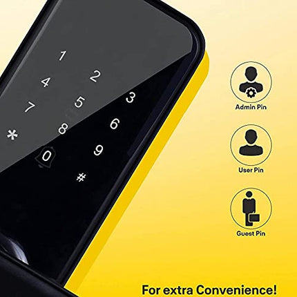 Yale YDME 50 Pro, Smart Door Lock with Pincode (RFID Card & Mechanical Keys Missing)