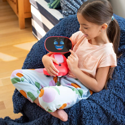 Miko 3: AI-Powered Smart Robot for Kids | STEAM Learning & Educational | Interactive Robot with Learning apps & Unlimited Games | Birthday Gift for Girls & Boys Aged 5-12| Red - Unboxify