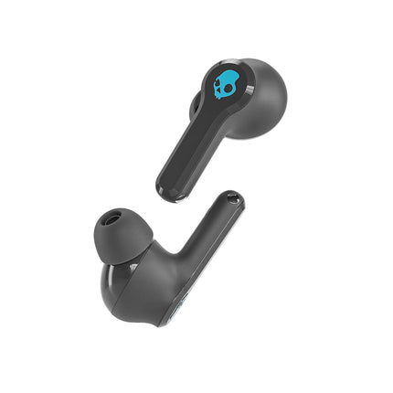 Skullcandy Uproar ANC Wireless Earbuds, Active Noise Cancelling, 42Hr Battery + Rapid Charge, Quad Mic ENC, 10mm Drivers, Multipoint Pairing, Low Latency, Sweat & Water Resistant – Grey Glossy