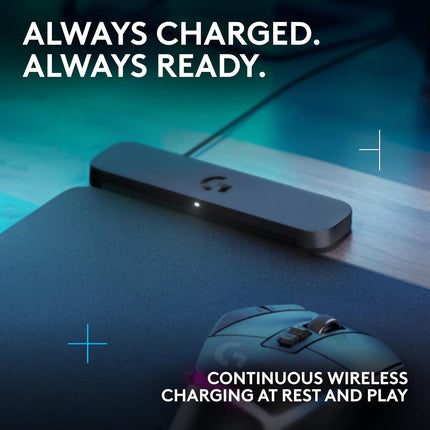 Logitech G POWERPLAY 2 Wireless Charging Mouse Pad (Without Mouse Coin Charger)