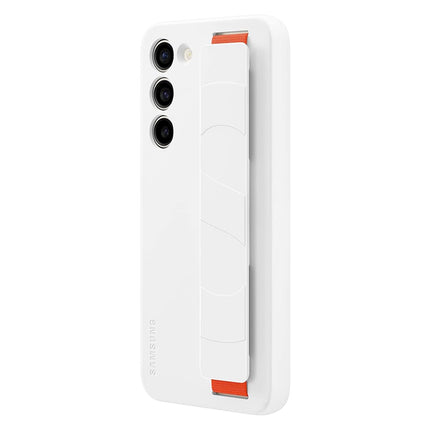 Samsung Galaxy S23+ Silicone Grip Cover - White