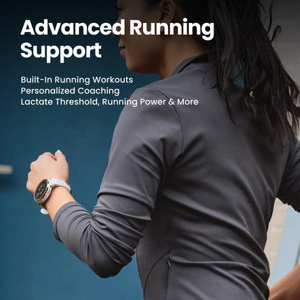 Amazfit Active 3 Premium (Smartchoice) GPS Running Smart Watch, 1.32"AMOLED Sapphire Display,12-Day Battery,4GB Storage,Offline Maps, 170+Workout Modes, 5 ATM,Fitness Tracker, Android & iOS, Apex Silver (BRAND NEW/SEALED)