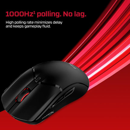 HyperX Pulsefire Haste 2 Smartchoice Wireless Gaming Mouse Ultra Lightweight, 61g, 100 Hour Battery Life, 2.4Ghz Wireless, Up to 26000 DPI