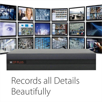 CP PLUS 1080 4 Channel HD DVR( CP -UVR-0401E1-CS)